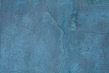 Old blue and cian textures wall background. Perfect background with space.