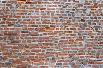 red brick wall background