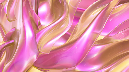 Abstract colorful background. 3d illustration, 3d rendering.