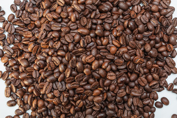 frische geröstete Kaffeebohnen