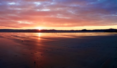 Fototapeta premium Sunset on the Beach