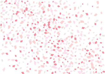 Festive color rectangle confetti background. Abstract frame confetti texture for holiday, postcard, poster, website, carnivals, birthday and children's parties. Cover confetti mock-up. Wedding card