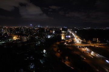 Nairobi city at night