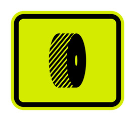 Do Not Change Grinding Wheels Symbol Sign Isolate on White Background,Vector Illustration