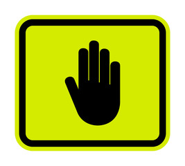 Fototapeta premium Do Not Entry Symbol Sign Isolate On White Background,Vector Illustration