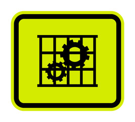 Obraz premium PPE Icon.Use Guards Protection Symbol Sign Isolate On White Background,Vector Illustration EPS.10