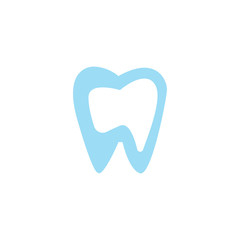 DENTAL LOGO VECTOR ILUSTRATION TEMPLATE.