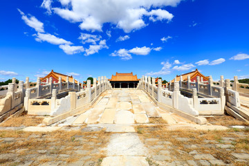 China in the qing dynasty emperor mausoleum