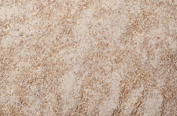 Integral rye wheat flour background and texture