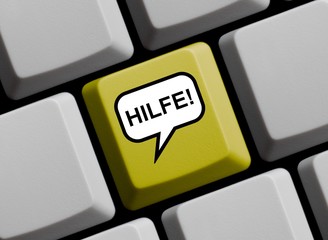 Hilfe im Internet finden