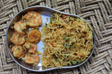 Prawn Biriyani
