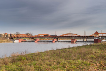 Wrocław, most Trzebnicki - obrazy, fototapety, plakaty