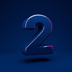 Phantom Blue 3d number 2