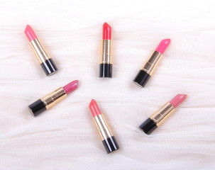 Multicolored color lipsticks