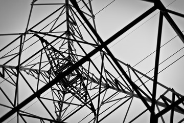 power lines on a background