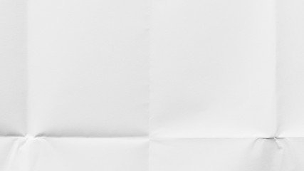White paper with creses, close-up