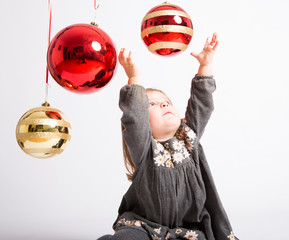 Con bolas y a lo loco, juego navide&ntilde;o