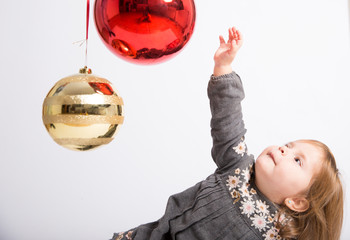 Con bolas y a lo loco, juego navide&ntilde;o