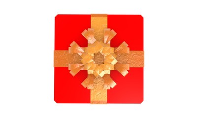 3d illustration of gift boxes