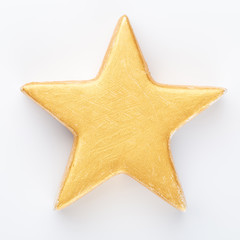 Christmas decor closeup on a white background. Isolated - Image