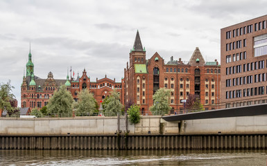 Hamburg city view