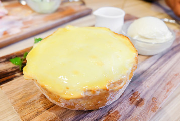 Creamy Japanese Cheese Tart