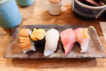 Sushi Set, Japanese Cuisine