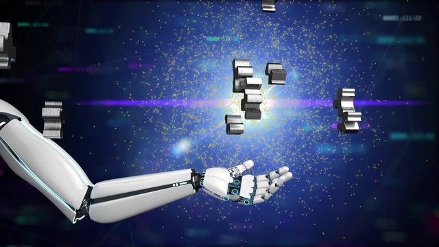 Endless 4k Video Industrial Robotic Development, ProRes 4444