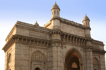 Fototapeta na wymiar Gateway to India in Mumbai 