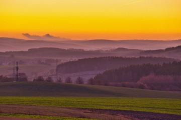 vor dem sonnenaufgang