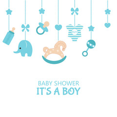 Baby shower invitation card