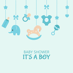 Baby shower invitation card