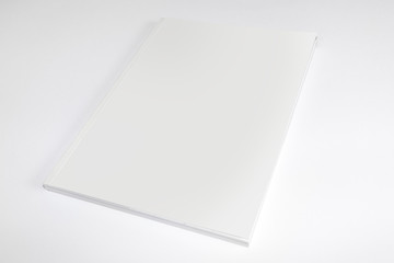 Mockup of cover of catalog, magazines or book. 