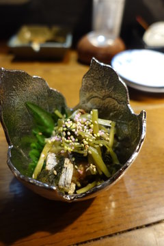 Dishes of Japanese traditional foods (side dishes)