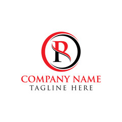 Initial Letter R Logo With Creative Modern Business Typography Vector Template. Creative Abstract Letter R Logo Vector. R Logo Design.