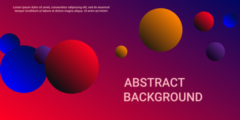 Gradients of balls shapes.