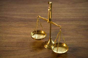 Law and justice concept image.