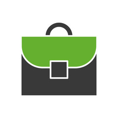 portfolio briefcase documents isolated icon