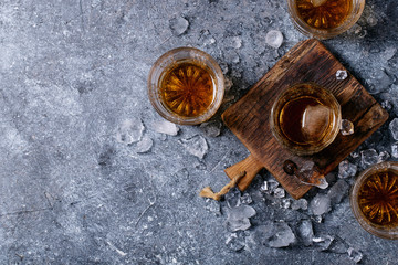 Glass of Irish whiskey