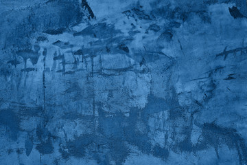 blue cement plaster pattern for texture or background