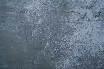 Cement is smeared on the wall. Textured Background. Vintage border design.