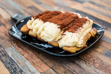 Classical Dessert homemade Tiramisu Cake