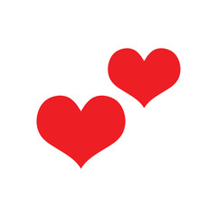 heart vector icon. heart design. colored collection. heart concept. Logo element illustration.	