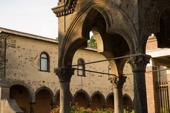 Abbey of San Nilo, in Grottaferrata, a few kilometers from Rome
