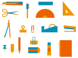 文房具セット3白