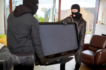 Burglars steal televisions as loot