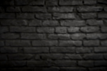 horizontal part of black painted brick wall