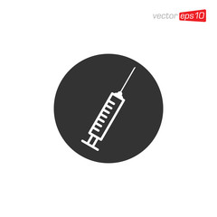 Syringe Icon Design Vector Template