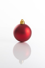 Red Christmas ball for Christmas tree decoration