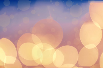 Beautiful abstract bokeh lights background